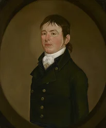 Porträt von Moses Kimball, Jr. (geb. 1778)